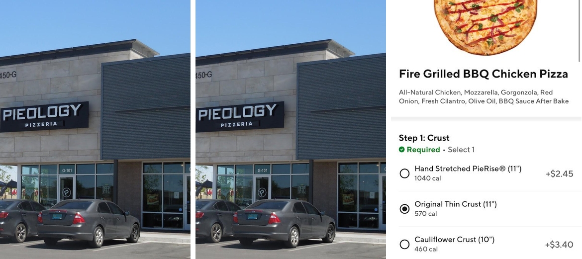 Pieology Pizzeria El Paso, Towne Marketplace Menu