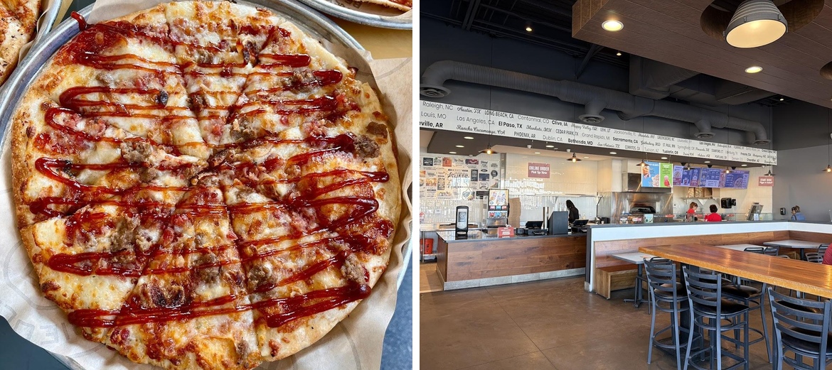 Pieology Pizzeria El Paso, Towne Marketplace Menu
