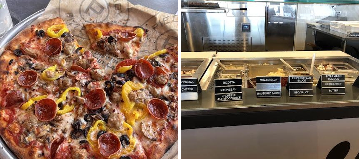 Pieology Pizzeria El Paso, Towne Marketplace Menu