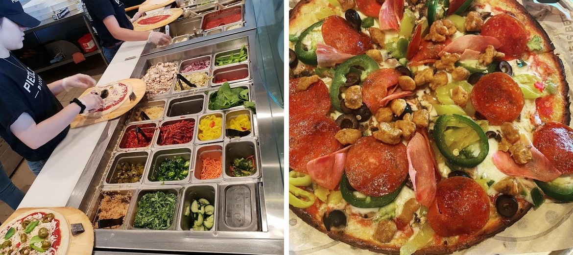 Pieology Pizzeria El Paso, Towne Marketplace